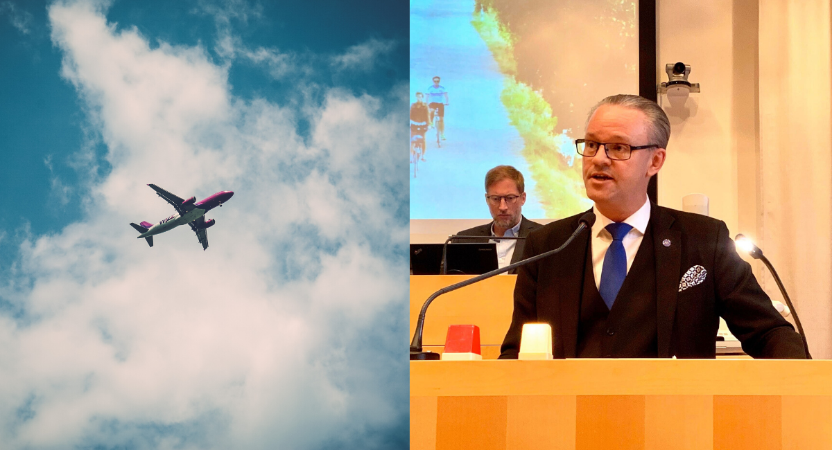 Ågren (M) välkomnar riksdagens nej till snabbavveckling av Bromma flygplats